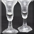 G13. Pair of Rosenthal Germany ”Classic Rose” candlesticks. - $16 